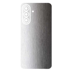 Folie skin SILKASE pentru Samsung A37, protectie spate telefon, gri deschis brushed Folie skin SILKASE pentru Samsung A37, protectie spate telefon, gri deschis brushed