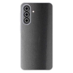 Folie skin SILKASE pentru Samsung A37, protectie spate telefon, gri metalizat