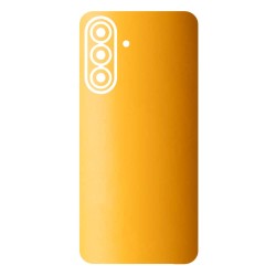 Folie skin SILKASE pentru Samsung A37, protectie spate telefon, portocaliu deschis mat Folie skin SILKASE pentru Samsung A37, protectie spate telefon, portocaliu deschis mat