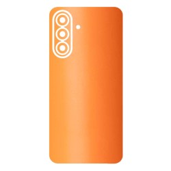 Folie skin SILKASE pentru Samsung A37, protectie spate telefon, portocaliu mat Folie skin SILKASE pentru Samsung A37, protectie spate telefon, portocaliu mat