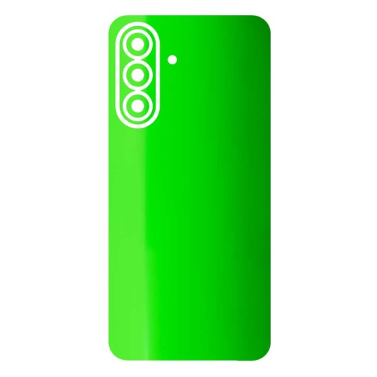 Folie skin SILKASE pentru Samsung A37, protectie spate telefon, verde neon lucios Folie skin SILKASE pentru Samsung A37, protectie spate telefon, verde neon lucios (A37, S2694) by www.silkase.ro