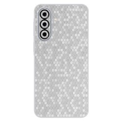Folie skin SILKASE pentru Samsung A57, protectie spate telefon, gri hexa
