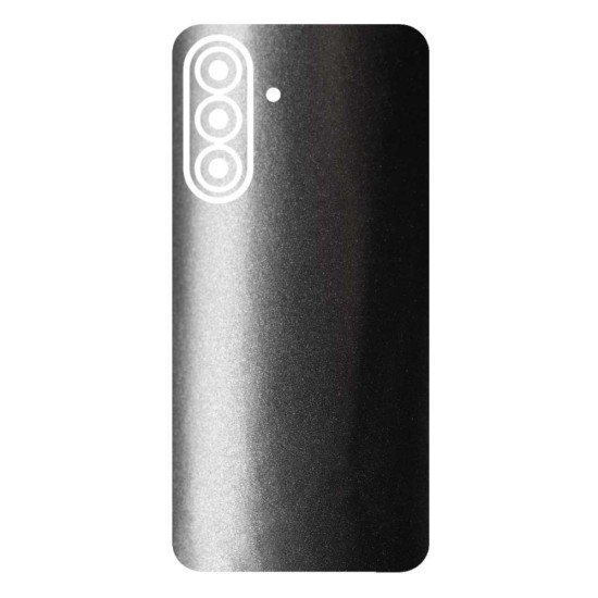 Folie skin SILKASE pentru Samsung A57, protectie spate telefon, gunmetal gri inchis (A57, S2656) by www.silkase.ro