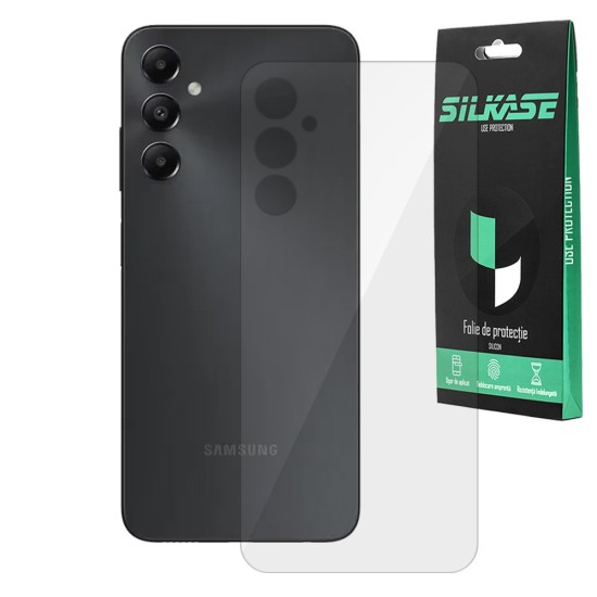 Folie spate SILKASE pentru Samsung Galaxy A05s, protectie spate, silicon regenerabil (Telefoane Samsung, F6285) by www.silkase.ro