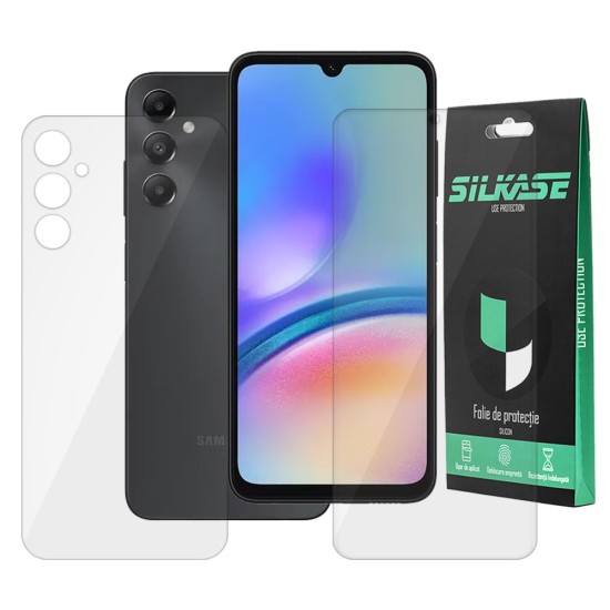Set 2 folii SILKASE pentru Samsung Galaxy A05s, protectie telefon, silicon regenerabil (Telefoane Samsung, F6286) by www.silkase.ro