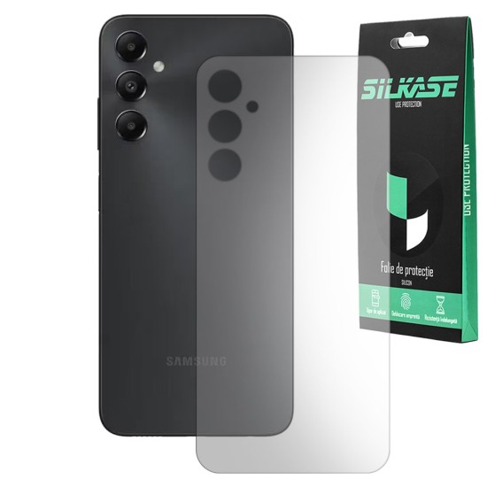 Folie spate mata SILKASE pentru Samsung Galaxy A05s, protectie spate, silicon (Telefoane Samsung, F6288) by www.silkase.ro