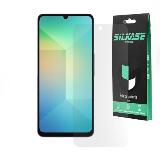 Folie mata SILKASE pentru Samsung Galaxy A06, protectie ecran, silicon (SILKASE, Telefoane Samsung) by www.silkase.ro Folie mata SILKASE pentru Samsung Galaxy A06, protectie ecran, silicon (Telefoane Samsung, F7307) by www.silkase.ro
