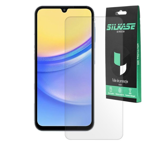 Folie mata SILKASE pentru Samsung Galaxy A25, protectie ecran, silicon (Telefoane Samsung, F6311) by www.silkase.ro