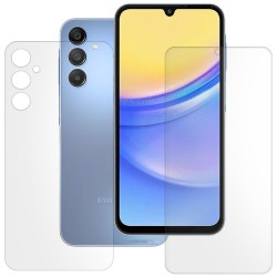 Set 2 folii mate SILKASE pentru Samsung Galaxy A15, protectie telefon, silicon