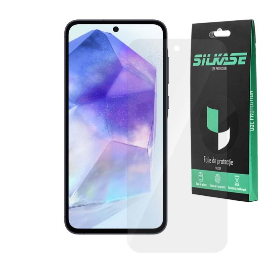Folie SILKASE pentru Samsung Galaxy A16, protectie ecran, silicon regenerabil (SILKASE, Telefoane Samsung) by www.silkase.ro Folie SILKASE pentru Samsung Galaxy A16, protectie ecran, silicon regenerabil (Telefoane Samsung, F7398) by www.silkase.ro