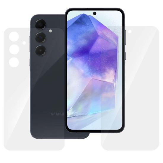 Set 2 folii SILKASE pentru Samsung Galaxy A16, protectie telefon, silicon regenerabil (Telefoane Samsung, F7400) by www.silkase.ro