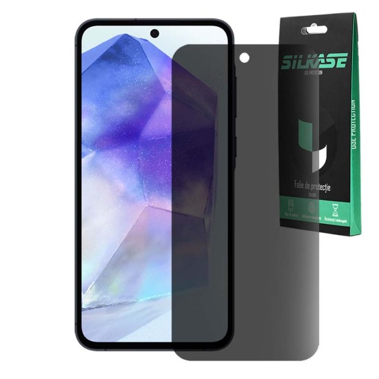 Folie privacy mata SILKASE pentru Samsung Galaxy A16, protectie ecran, silicon (SILKASE, Telefoane Samsung) by www.silkase.ro Folie privacy mata SILKASE pentru Samsung Galaxy A16, protectie ecran, silicon (Telefoane Samsung, F7405) by www.silkase.ro