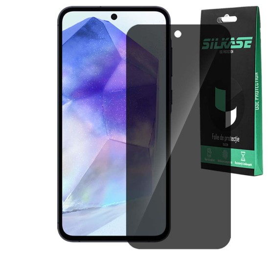 Folie privacy SILKASE pentru Samsung Galaxy A16, protectie ecran, silicon (SILKASE, Telefoane Samsung) by www.silkase.ro Folie privacy SILKASE pentru Samsung Galaxy A16, protectie ecran, silicon (Telefoane Samsung, F7404) by www.silkase.ro