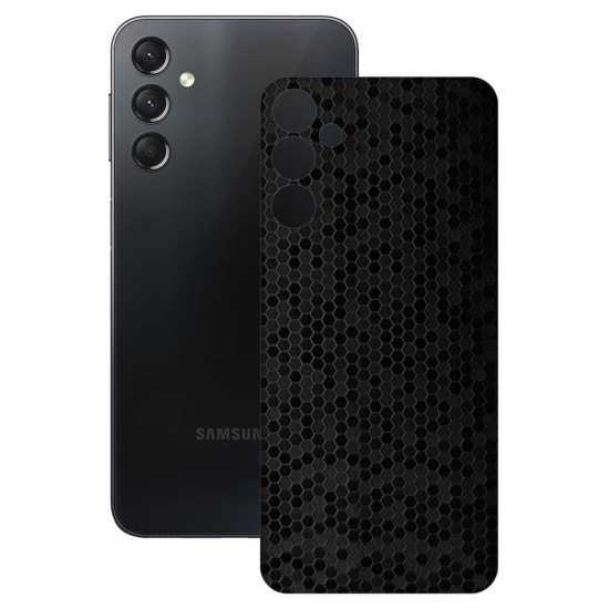 Folie skin SILKASE pentru Samsung Galaxy A24 4G, negru hexa, protectie spate telefon (SILKASE, Telefoane Samsung) by www.silkase.ro Folie skin SILKASE pentru Samsung Galaxy A24 4G, negru hexa, protectie spate telefon (Telefoane Samsung, S1020) by www.silkase.ro