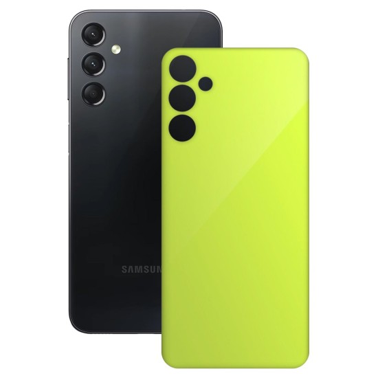 Folie skin SILKASE pentru Samsung Galaxy A24 4G, verde neon, protectie spate telefon (SILKASE, Telefoane Samsung) by www.silkase.ro Folie skin SILKASE pentru Samsung Galaxy A24 4G, verde neon, protectie spate telefon (Telefoane Samsung, S1029) by www.silkase.ro