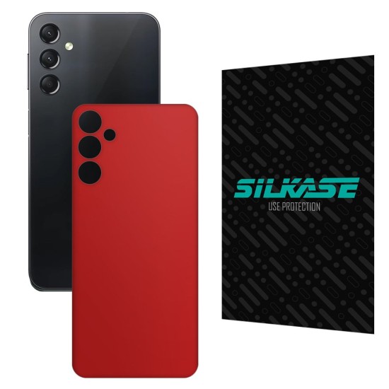Folie skin SILKASE pentru Samsung Galaxy A24 4G, rosu, protectie spate telefon (SILKASE, Telefoane Samsung) by www.silkase.ro Folie skin SILKASE pentru Samsung Galaxy A24 4G, rosu, protectie spate telefon (Telefoane Samsung, S1023) by www.silkase.ro
