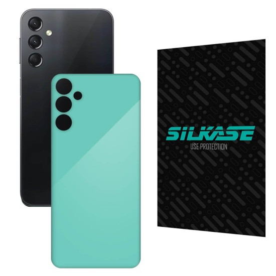 Folie skin SILKASE pentru Samsung Galaxy A24 4G, turcoaz lucios, protectie spate telefon (SILKASE, Telefoane Samsung) by www.silkase.ro Folie skin SILKASE pentru Samsung Galaxy A24 4G, turcoaz lucios, protectie spate telefon (Telefoane Samsung, S1024) by www.silkase.ro