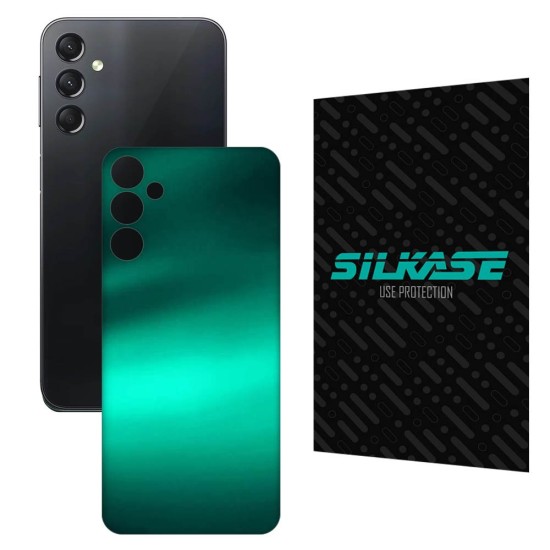 Folie skin SILKASE pentru Samsung Galaxy A24 4G, verde emerald, protectie spate telefon (SILKASE, Telefoane Samsung) by www.silkase.ro Folie skin SILKASE pentru Samsung Galaxy A24 4G, verde emerald, protectie spate telefon (Telefoane Samsung, S1026) by www.silkase.ro