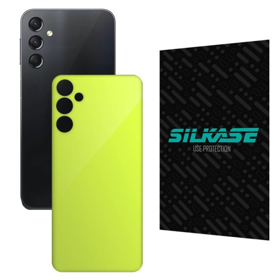 Folie skin SILKASE pentru Samsung Galaxy A24 4G, verde neon, protectie spate telefon (SILKASE, Telefoane Samsung) by www.silkase.ro Folie skin SILKASE pentru Samsung Galaxy A24 4G, verde neon, protectie spate telefon (Telefoane Samsung, S1029) by www.silkase.ro