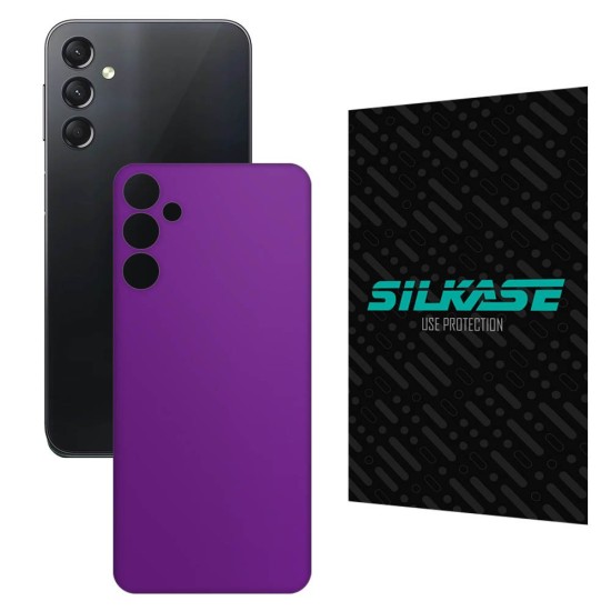 Folie skin SILKASE pentru Samsung Galaxy A24 4G, violet mat, protectie spate telefon (SILKASE, Telefoane Samsung) by www.silkase.ro Folie skin SILKASE pentru Samsung Galaxy A24 4G, violet mat, protectie spate telefon (Telefoane Samsung, S1030) by www.silkase.ro
