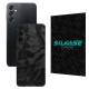 Folie skin SILKASE pentru Samsung Galaxy A24 4G, camo negru, protectie spate telefon (Telefoane Samsung, S1010) by www.silkase.ro
