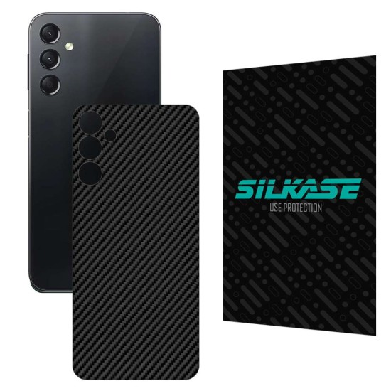 Folie skin SILKASE pentru Samsung Galaxy A24 4G, carbon, protectie spate telefon (SILKASE, Telefoane Samsung) by www.silkase.ro Folie skin SILKASE pentru Samsung Galaxy A24 4G, carbon, protectie spate telefon (Telefoane Samsung, S1012) by www.silkase.ro