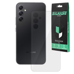 Folie spate SILKASE pentru Samsung Galaxy A34, protectie spate, silicon regenerabil