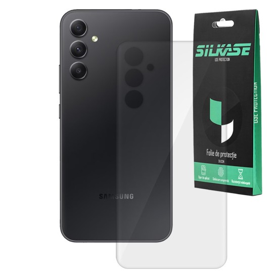 Folie spate SILKASE pentru Samsung Galaxy A34, protectie spate, silicon regenerabil (SILKASE, Telefoane Samsung) by www.silkase.ro Folie spate SILKASE pentru Samsung Galaxy A34, protectie spate, silicon regenerabil (Telefoane Samsung, F5682) by www.silkase.ro