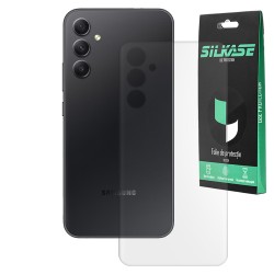 Folie spate mata SILKASE pentru Samsung Galaxy A34, protectie spate, silicon