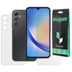 Set 2 folii mate SILKASE pentru Samsung Galaxy A34, protectie telefon, silicon