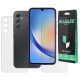 Set 2 folii mate SILKASE pentru Samsung Galaxy A34, protectie telefon, silicon (Telefoane Samsung, F5686) by www.silkase.ro