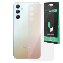 Folie spate SILKASE pentru Samsung Galaxy A35, protectie spate, silicon regenerabil