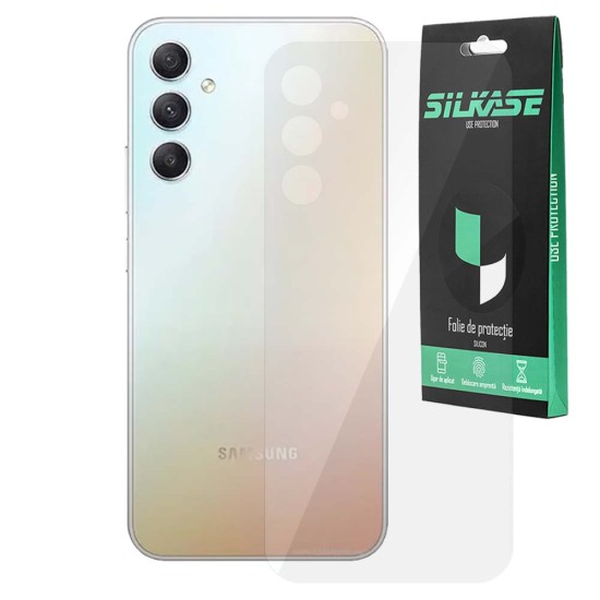 Folie spate SILKASE pentru Samsung Galaxy A35, protectie spate, silicon regenerabil (SILKASE, Telefoane Samsung) by www.silkase.ro Folie spate SILKASE pentru Samsung Galaxy A35, protectie spate, silicon regenerabil (Telefoane Samsung, F6502) by www.silkase.ro