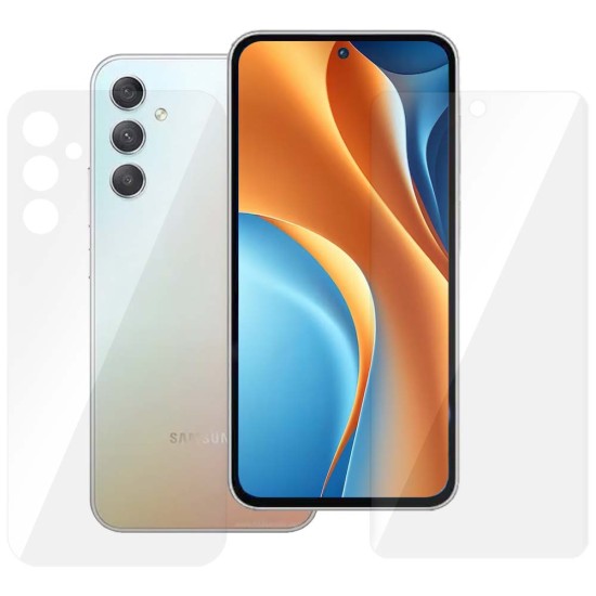 Set 2 folii SILKASE pentru Samsung Galaxy A35, protectie telefon, silicon regenerabil (SILKASE, Telefoane Samsung) by www.silkase.ro Set 2 folii SILKASE pentru Samsung Galaxy A35, protectie telefon, silicon regenerabil (Telefoane Samsung, F6503) by www.silkase.ro