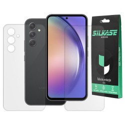 Set 2 folii mate SILKASE pentru Samsung Galaxy A54, protectie telefon, silicon