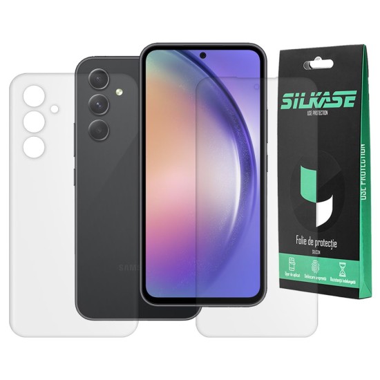 Set 2 folii mate SILKASE pentru Samsung Galaxy A54, protectie telefon, silicon (SILKASE, Telefoane Samsung) by www.silkase.ro Set 2 folii mate SILKASE pentru Samsung Galaxy A54, protectie telefon, silicon (Telefoane Samsung, F5694) by www.silkase.ro