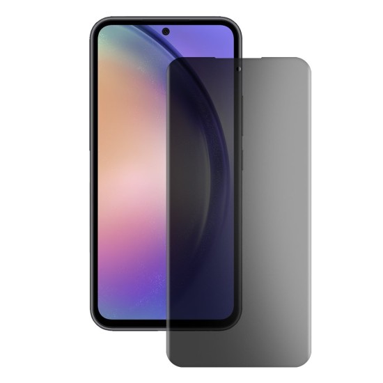 Folie privacy mata SILKASE pentru Samsung Galaxy A54, protectie ecran, silicon (Telefoane Samsung, F5696) by www.silkase.ro