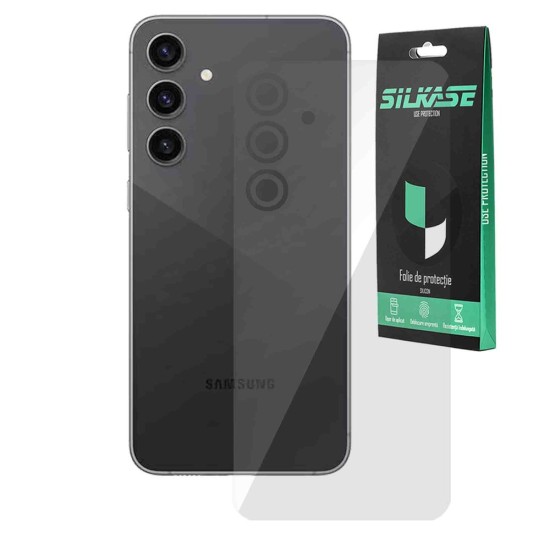 Folie spate SILKASE pentru Samsung Galaxy A55, protectie spate, silicon regenerabil (SILKASE, Telefoane Samsung) by www.silkase.ro Folie spate SILKASE pentru Samsung Galaxy A55, protectie spate, silicon regenerabil (Telefoane Samsung, F6598) by www.silkase.ro