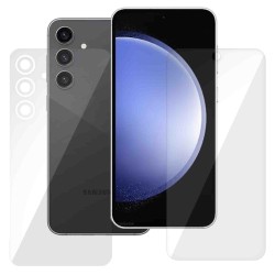 Set 2 folii SILKASE pentru Samsung Galaxy A55, protectie telefon, silicon regenerabil