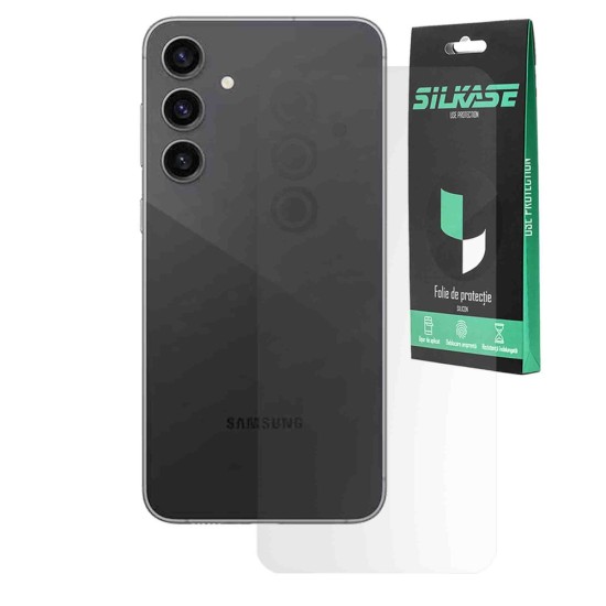 Folie spate mata SILKASE pentru Samsung Galaxy A55, protectie spate, silicon (SILKASE, Telefoane Samsung) by www.silkase.ro Folie spate mata SILKASE pentru Samsung Galaxy A55, protectie spate, silicon (Telefoane Samsung, F6601) by www.silkase.ro