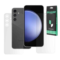 Set 2 folii mate SILKASE pentru Samsung Galaxy A55, protectie telefon, silicon