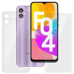 Set 2 folii SILKASE pentru Samsung Galaxy F04, protectie telefon, silicon regenerabil