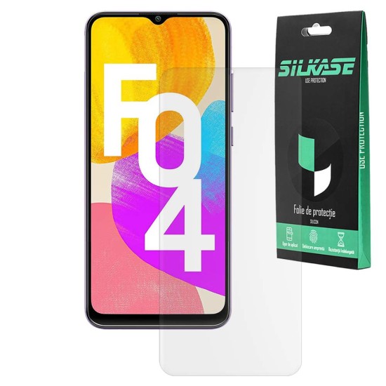 Folie mata SILKASE pentru Samsung Galaxy F04, protectie ecran, silicon (SILKASE, Telefoane Samsung) by www.silkase.ro Folie mata SILKASE pentru Samsung Galaxy F04, protectie ecran, silicon (Telefoane Samsung, F5706) by www.silkase.ro