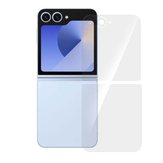 Folie spate SILKASE pentru Samsung Galaxy Z Flip6/7 FE, protectie spate, silicon regenerabil (SILKASE, Z Flip 7 FE) by www.silkase.ro Folie spate SILKASE pentru Samsung Galaxy Z Flip6/7 FE, protectie spate, silicon regenerabil (Z Flip 7 FE, F7157) by www.silkase.ro