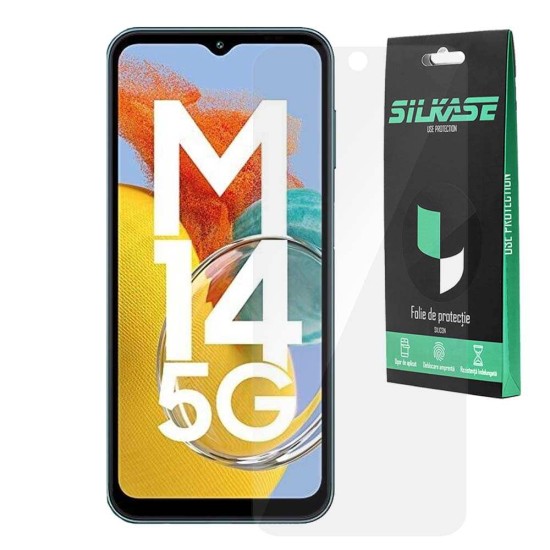 Folie SILKASE pentru Samsung Galaxy M14, protectie ecran, silicon regenerabil (Telefoane Samsung, F6637) by www.silkase.ro