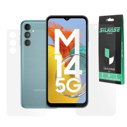 Set 2 folii mate SILKASE pentru Samsung Galaxy M14, protectie telefon, silicon