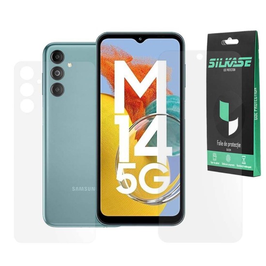 Set 2 folii mate SILKASE pentru Samsung Galaxy M14, protectie telefon, silicon (SILKASE, Telefoane Samsung) by www.silkase.ro Set 2 folii mate SILKASE pentru Samsung Galaxy M14, protectie telefon, silicon (Telefoane Samsung, F6642) by www.silkase.ro