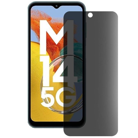 Folie privacy mata SILKASE pentru Samsung Galaxy M14, protectie ecran, silicon (Telefoane Samsung, F6644) by www.silkase.ro