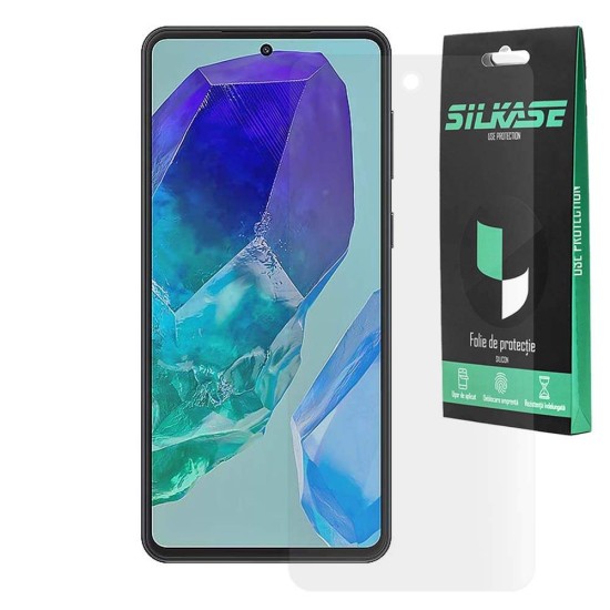 Folie mata SILKASE pentru Samsung Galaxy M55, protectie ecran, silicon (SILKASE, Telefoane Samsung) by www.silkase.ro Folie mata SILKASE pentru Samsung Galaxy M55, protectie ecran, silicon (Telefoane Samsung, F7048) by www.silkase.ro