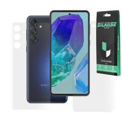 Set 2 folii mate SILKASE pentru Samsung Galaxy M55, protectie telefon, silicon